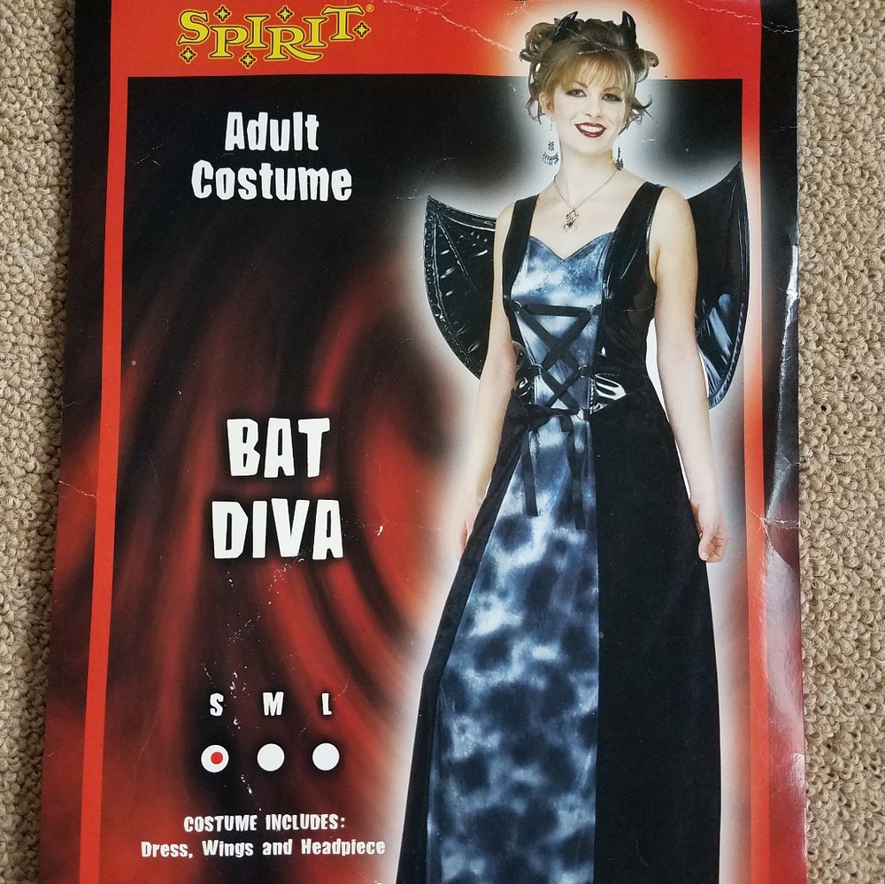 Bat Diva Halloween costume